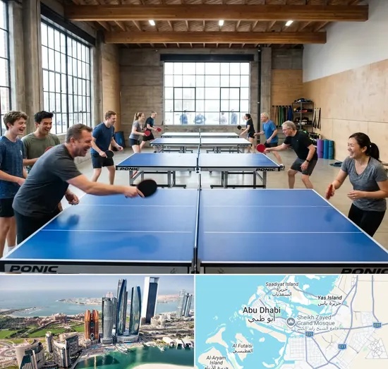 Table Tennis Clubs & Court in Abu Dhabi