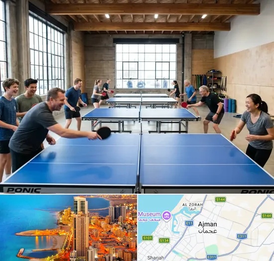 Table Tennis Clubs & Court in Ajman