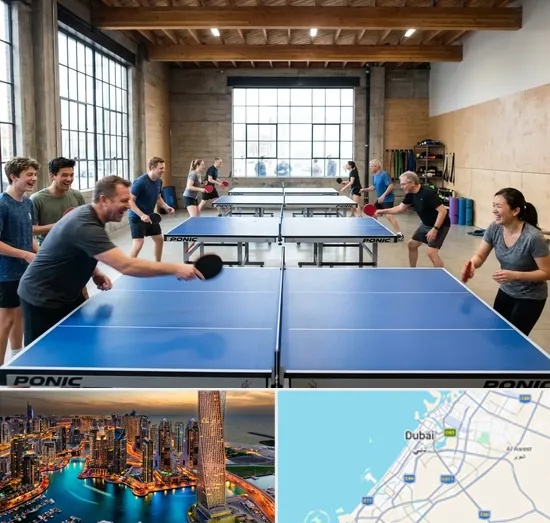 Table Tennis Clubs & Court in Dubai