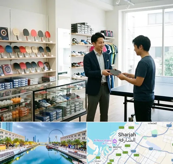 Table Tennis Shop in Sharjah