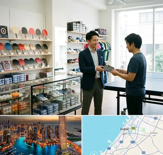 Table Tennis Shop in Dubai