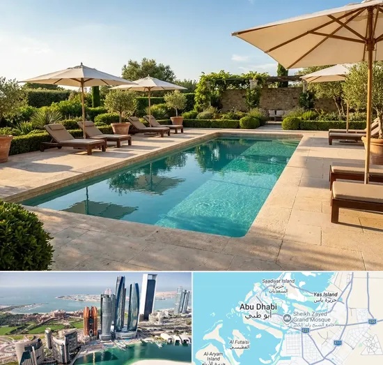 Outdoor Pool in Abu Dhabi