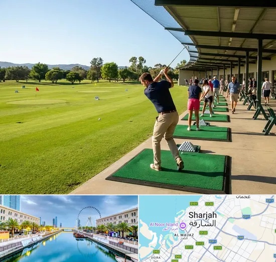 Golf Driving Range in Sharjah