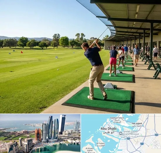 Golf Driving Range in Abu Dhabi