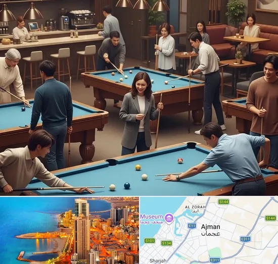 Billiards Cafe in Ajman