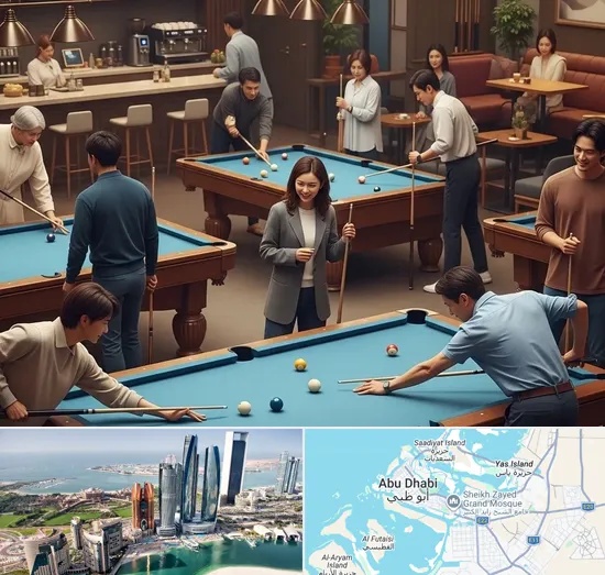 Billiards Cafe in Abu Dhabi