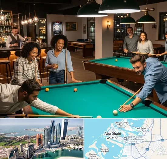 Billiards Bar in Abu Dhabi