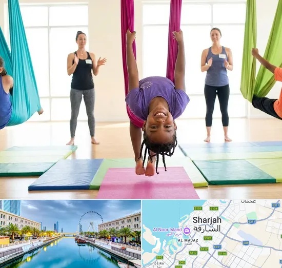 Kid's Aerial Yoga in Sharjah