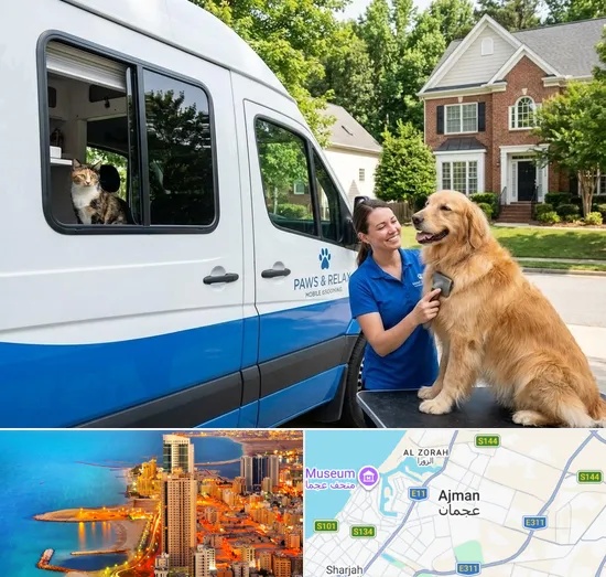 Mobile Pet Grooming in Ajman