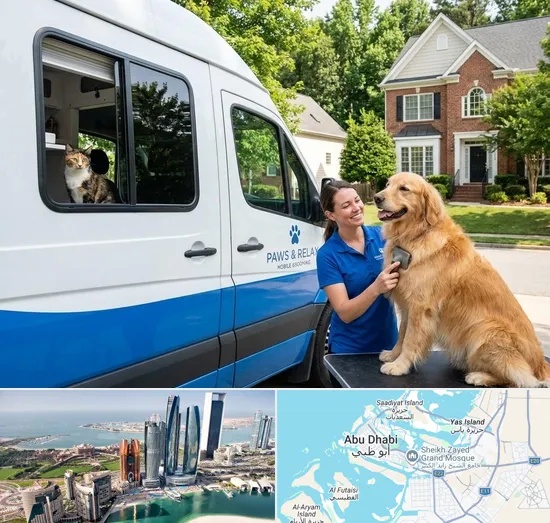 Mobile Pet Grooming in Abu Dhabi