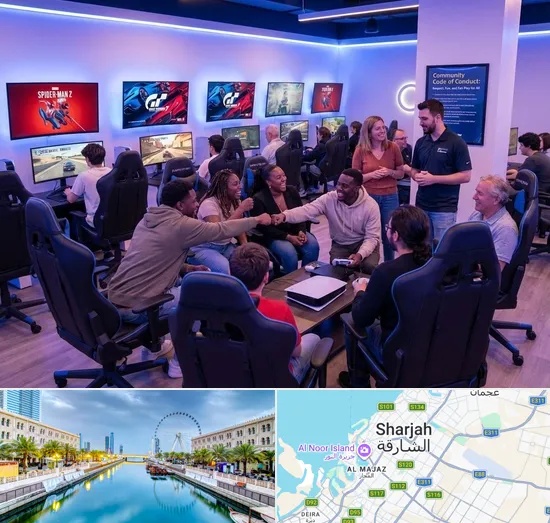 Playstation Game Center in Sharjah