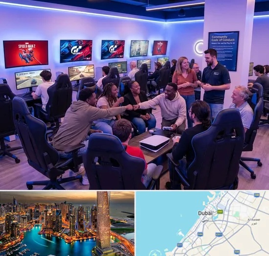 Playstation Game Center in Dubai