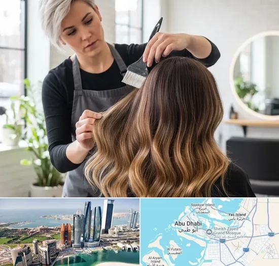 Balayage Hair Colouring in Abu Dhabi