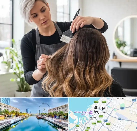 Balayage Hair Colouring in Sharjah