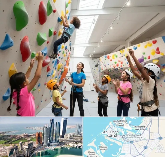 Climbing for Kids in Abu Dhabi