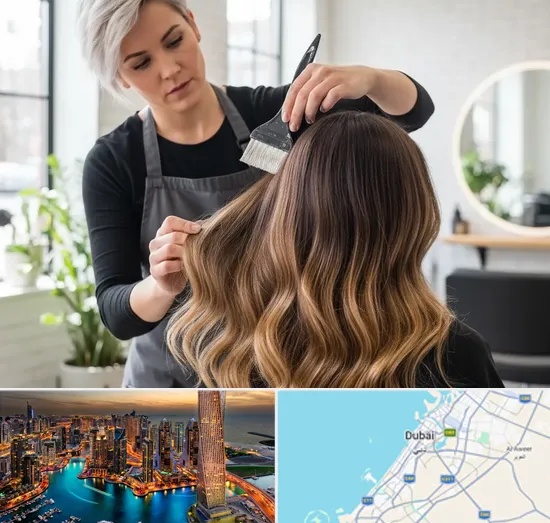 Balayage Hair Colouring in Dubai