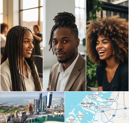 Hair Styling for Afro Hair in Abu Dhabi