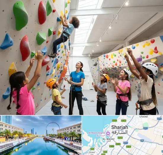Climbing for Kids in Sharjah