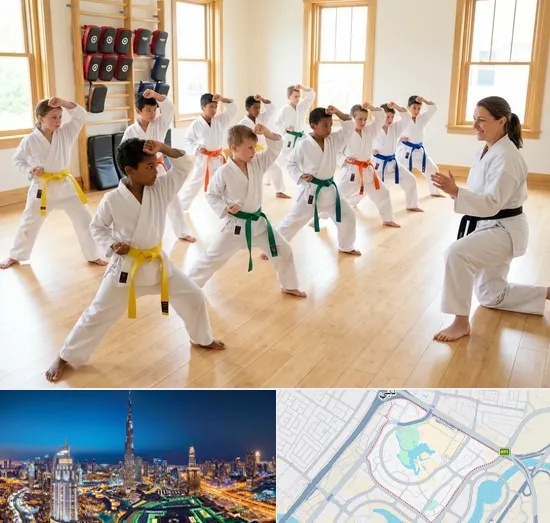 Kids Karate in Downtown Dubai