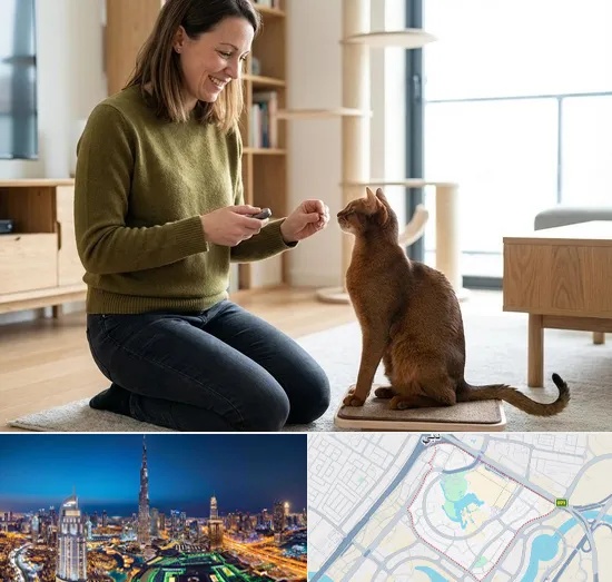 Cat Training in Downtown Dubai