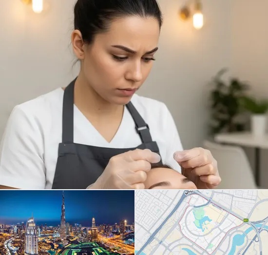 Threading in Downtown Dubai