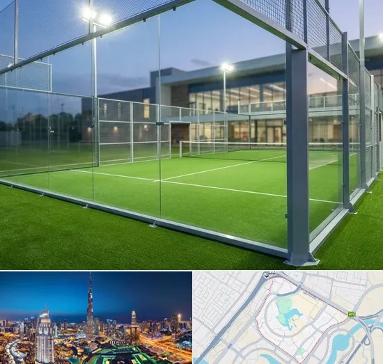 Padel Tennis Court in Downtown Dubai