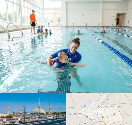 Swimming in Al Ain