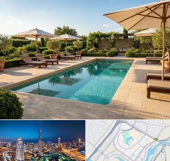 Outdoor Pool in Downtown Dubai