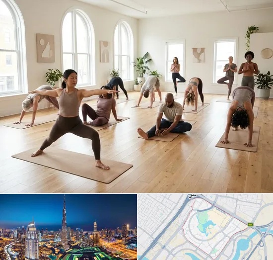 Yoga in Downtown Dubai