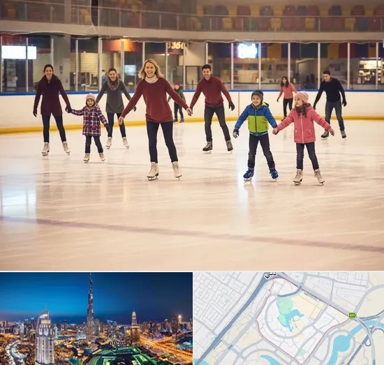 Ice Skating in Downtown Dubai