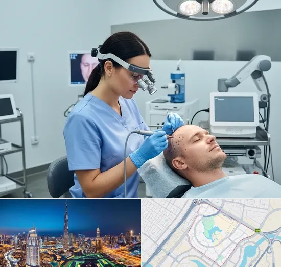 FUE Hair Transplant in Downtown Dubai