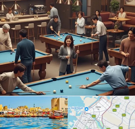 Billiards Cafe in Deira
