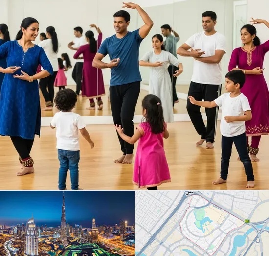 Indian Dance in Downtown Dubai