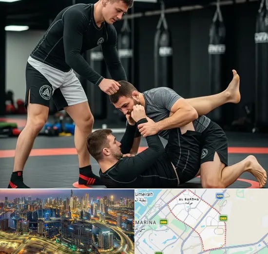 Wrestling in Al Barsha