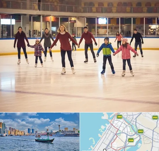 Ice Skating in Bur Dubai