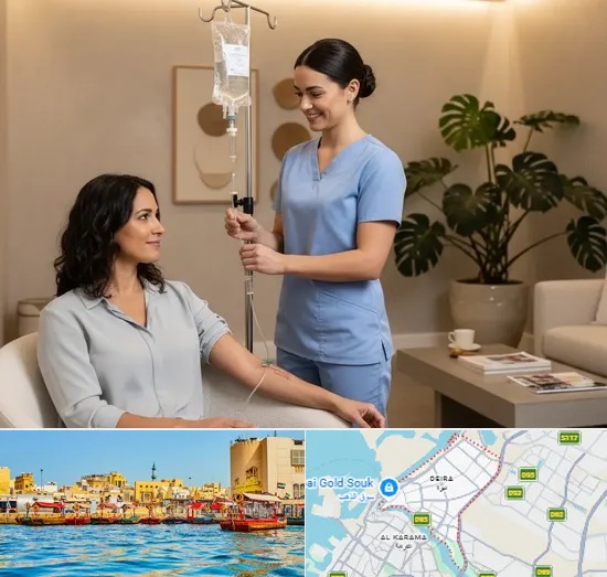 IV Drip Therapy in Deira