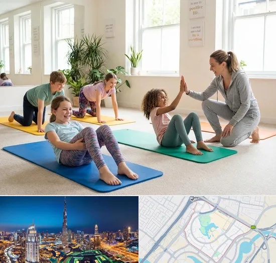 Kid's Pilates in Downtown Dubai