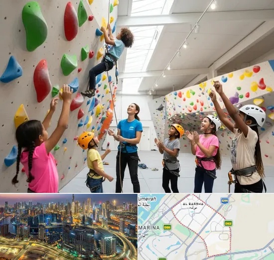 Climbing for Kids in Al Barsha