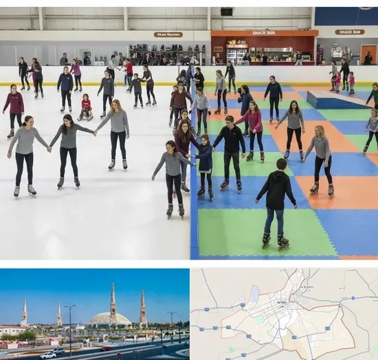 Skating in Al Ain