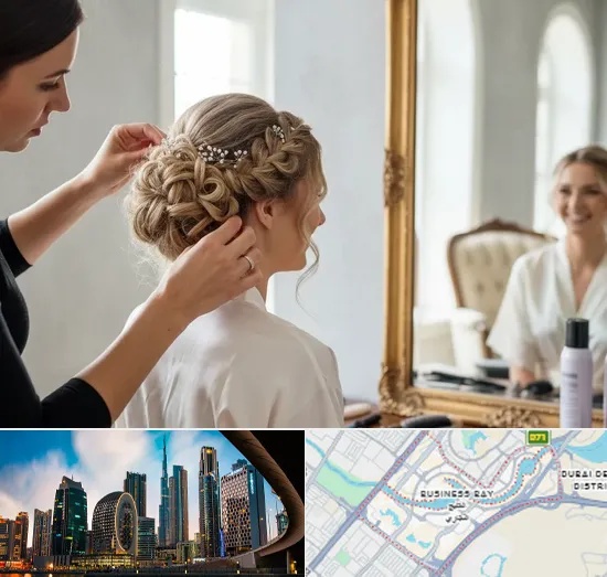 Bridal Hair Styling in Business Bay