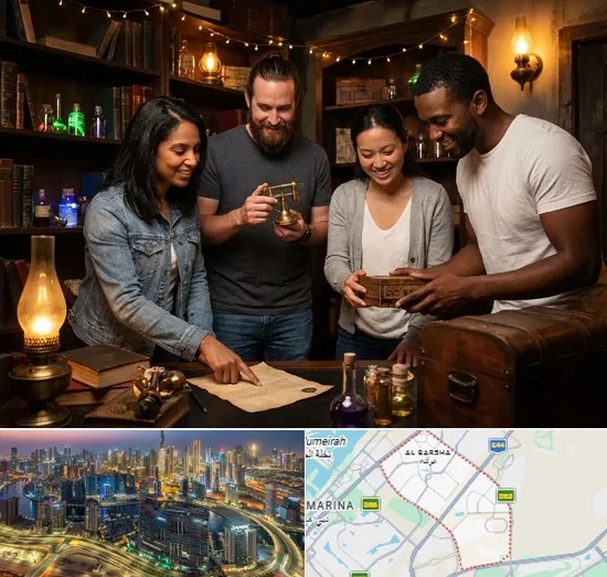 Escape Room Puzzle in Al Barsha