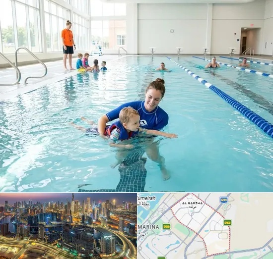 Swimming in Al Barsha
