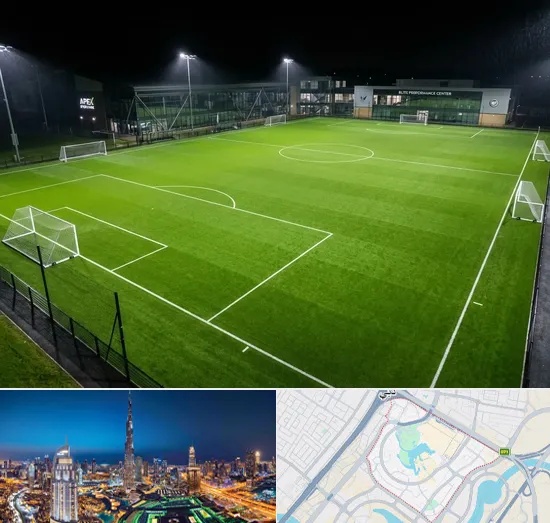 Football Courts in Downtown Dubai