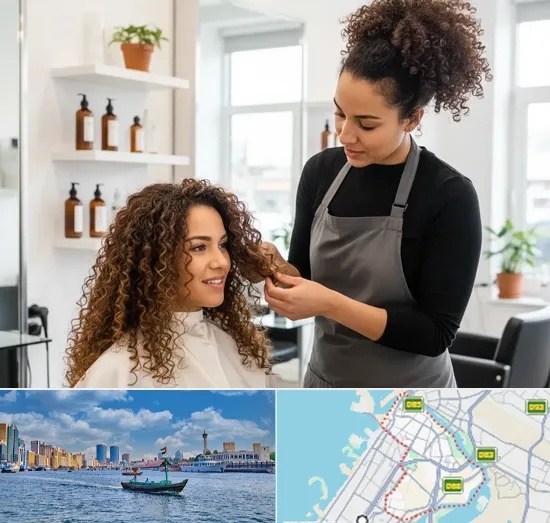 curly hair salon & specialists in Bur Dubai