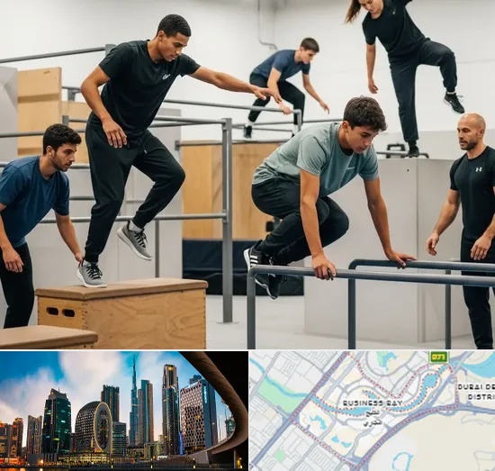 Parkour in Business Bay