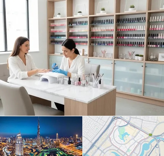 Nail Polishing in Downtown Dubai