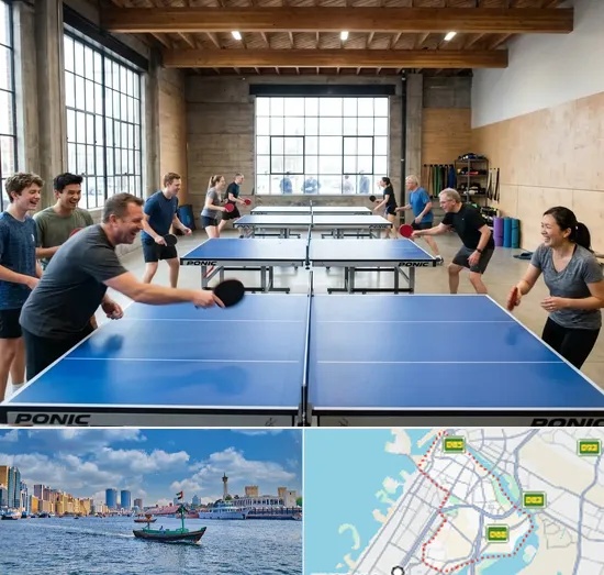 Table Tennis Clubs & Court in Bur Dubai