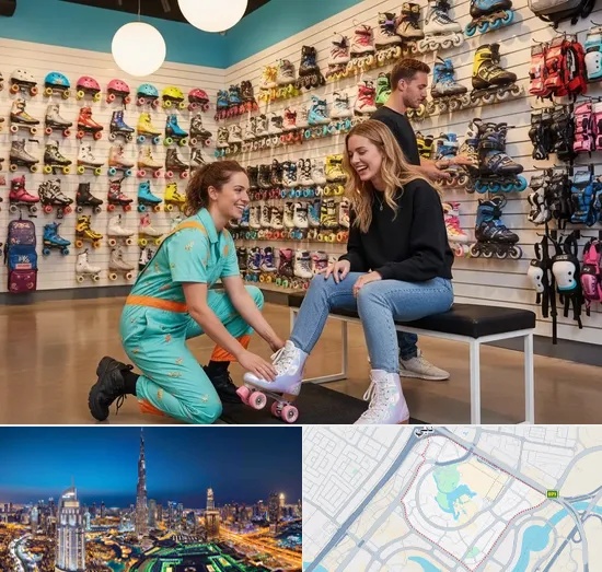 Roller Skating Shop in Downtown Dubai