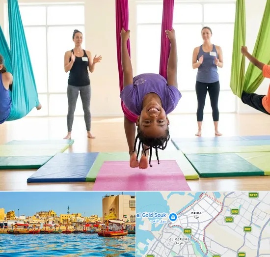 Kid's Aerial Yoga in Deira