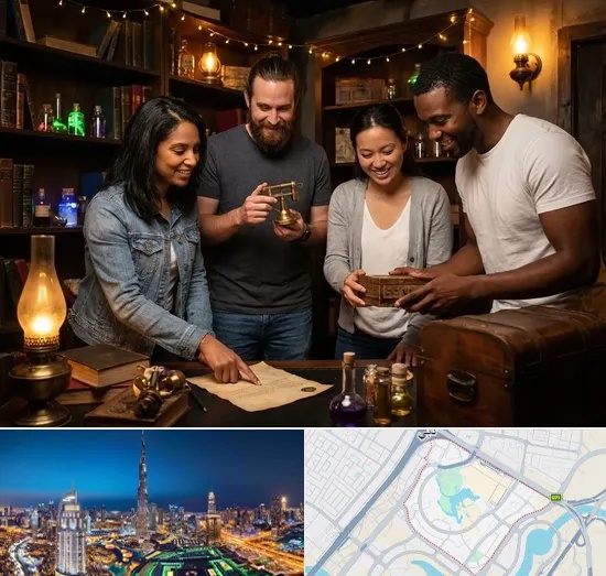 Escape Room Puzzle in Downtown Dubai